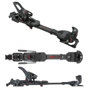 Крепления горнолыжные Head AMBITION 12 AT CARBON BR.85 [C] bk - S